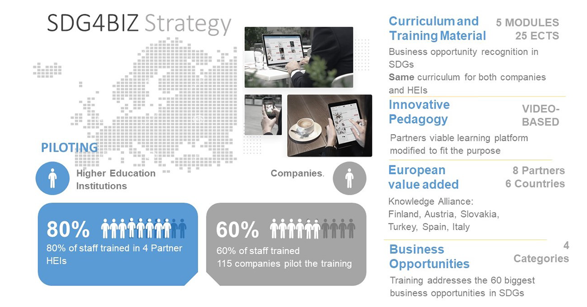 SDG4BIZ-strategian havainnollistaminen